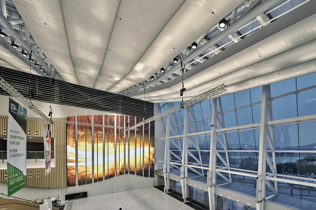 Asia World-Expo - East Entrance Lobby, Hong Kong
