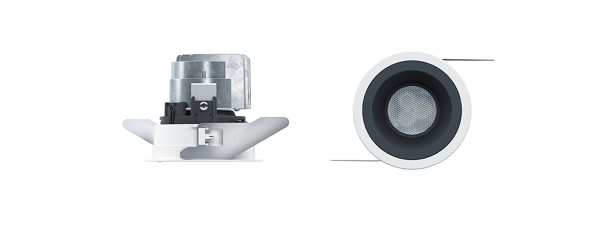 Atrium double focus - Recessed luminaires