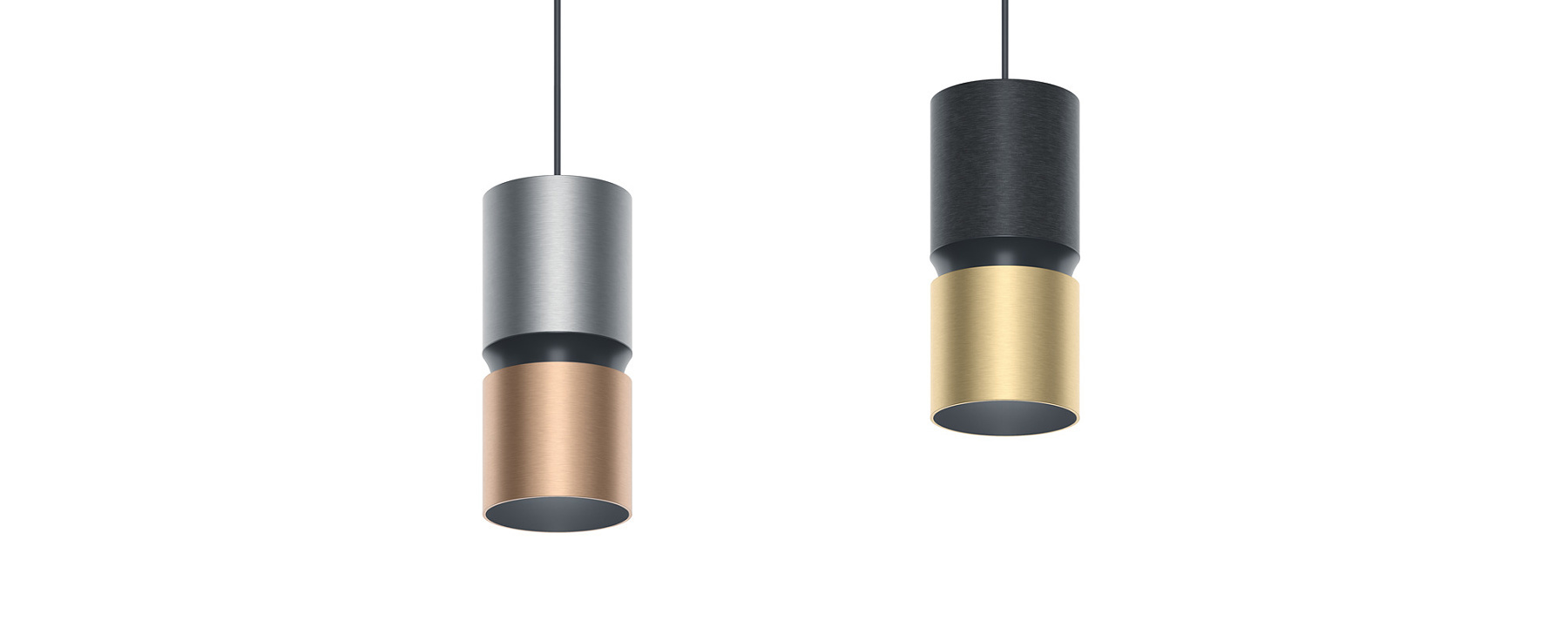 Atrium double focus - Pendant luminaires