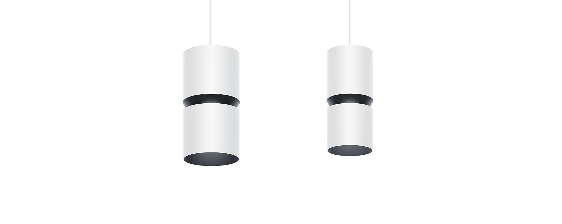 Atrium double focus - Pendant luminaires