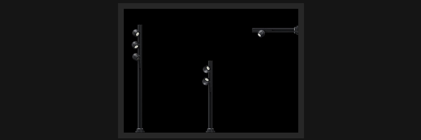 Luminaire sur tige