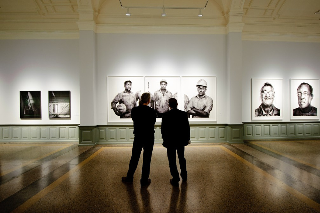 Kunstmuseum Bern, Ausstellung Industrious