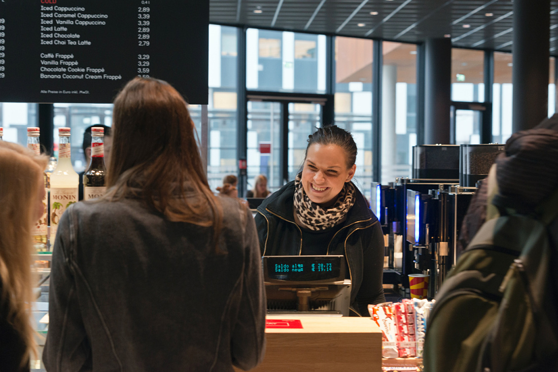 Cafeteria at the Vienna University of Economics and Business