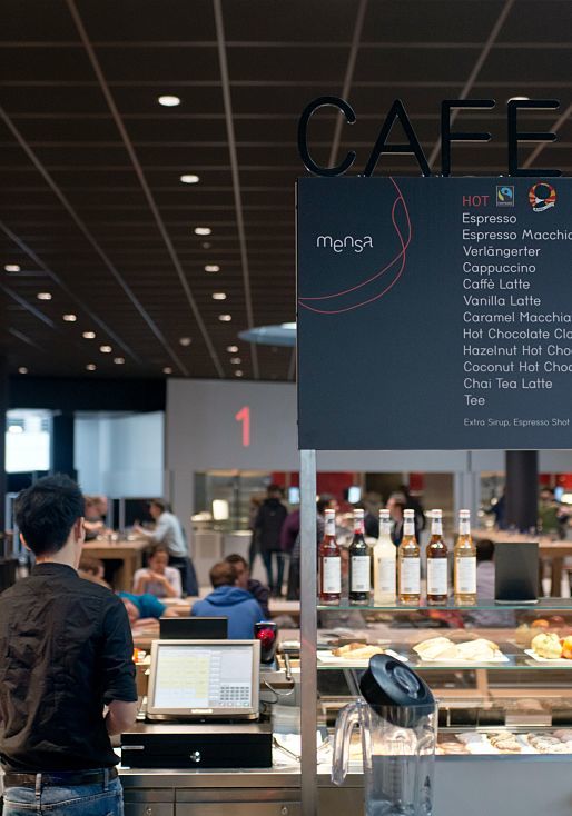 Cafeteria at the Vienna University of Economics and Business