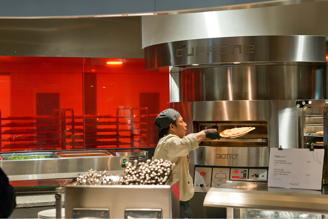 Cafeteria at the Vienna University of Economics and Business