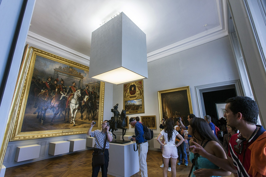 Château de Versailles, salas de exposición