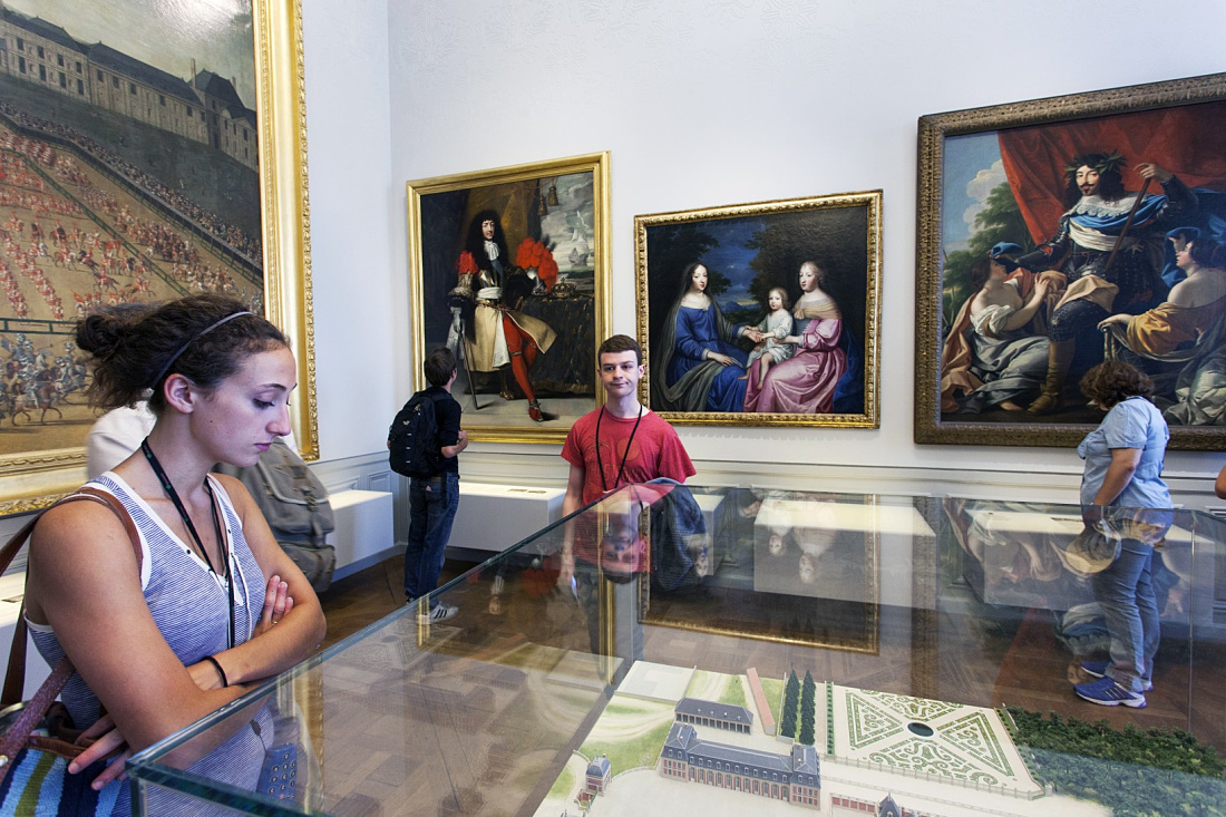 Château de Versailles, exhibition halls