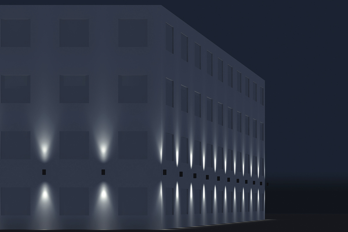 Building shop lighting design