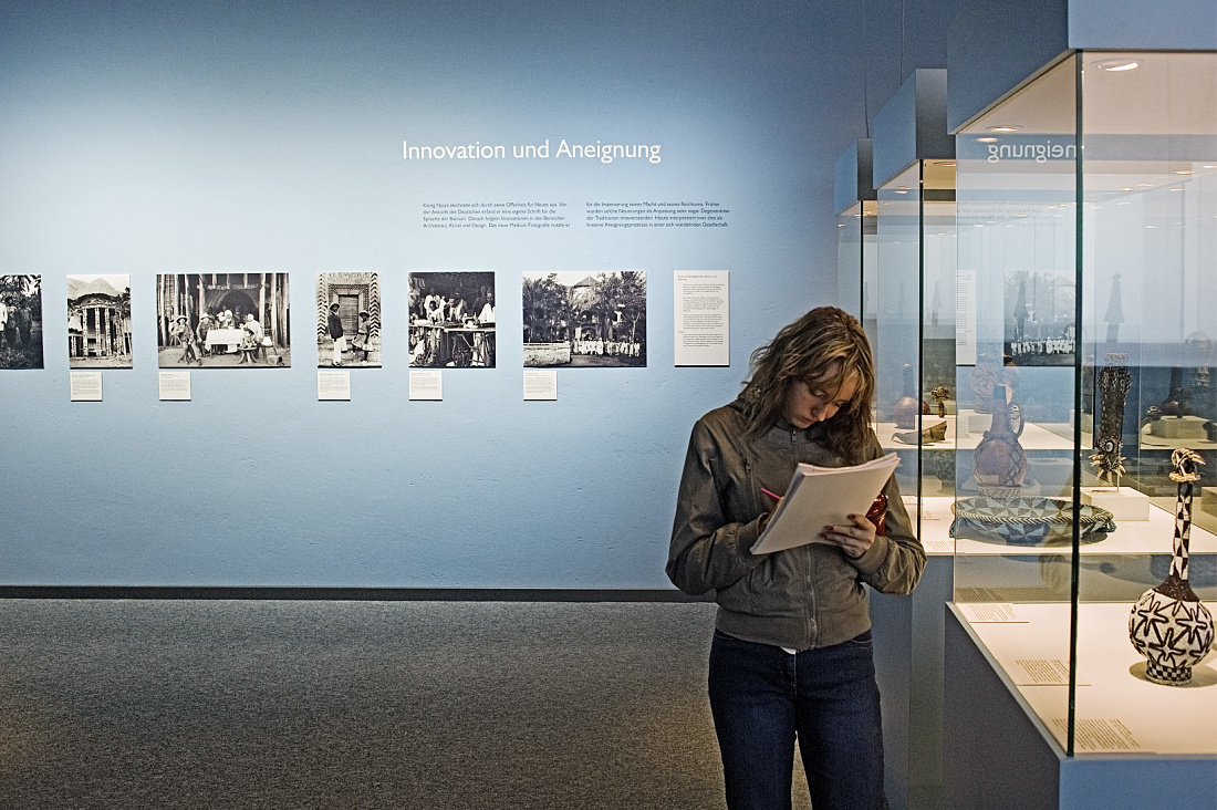 Musée ethnologique de Berlin-Dahlem, exposition sur lAfrique