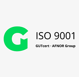 ERCO ISO 9001:2015 certification for quality management systems.