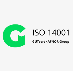 ERCO ISO 14001 certification for sustainable environmental management.