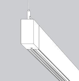Spanningsrail voor pendelophanging