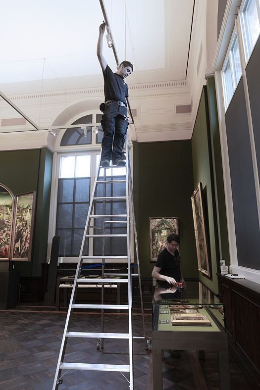 Projecteurs LED ERCO dans la Galerie des Maîtres Anciens