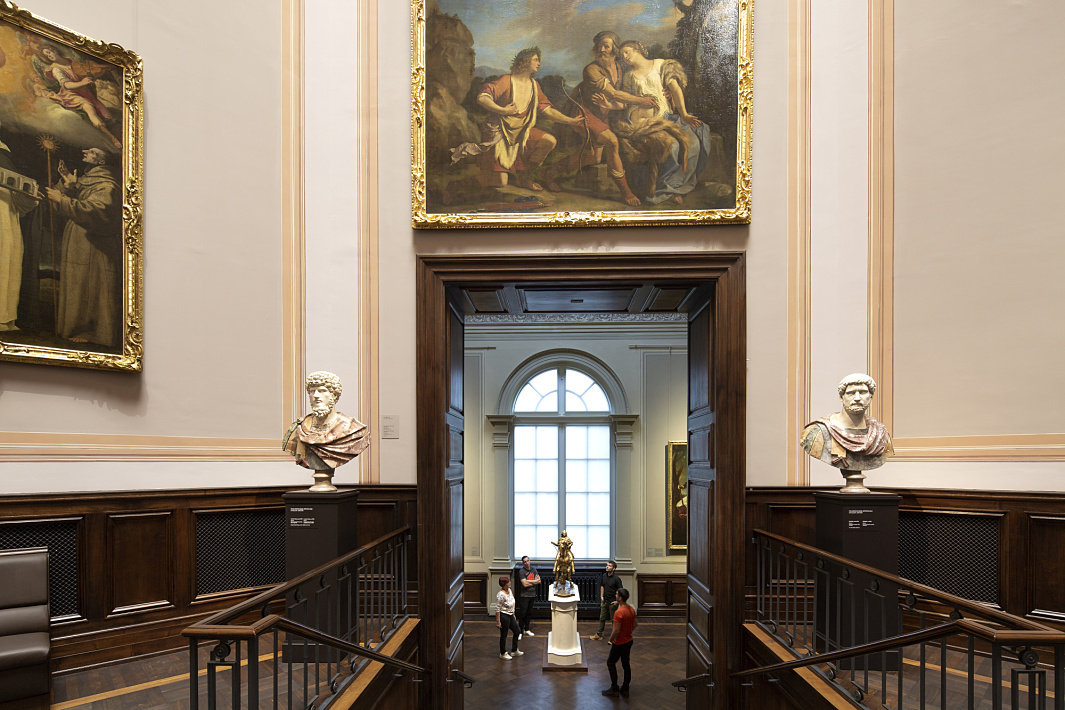 ERCO LED spotlights in the Old Masters Picture Gallery