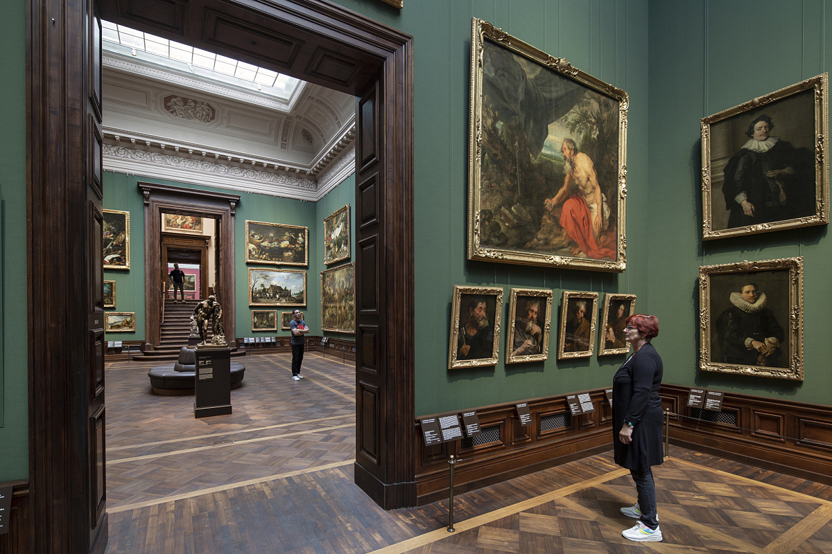 ERCO LED spotlights in the Old Masters Picture Gallery