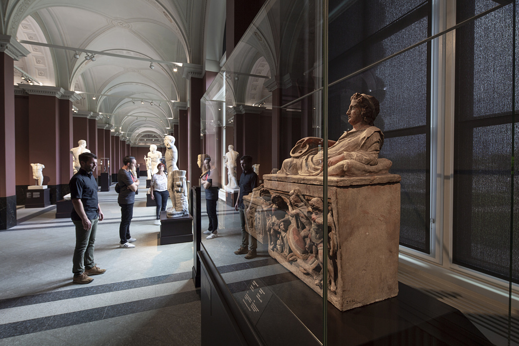 ERCO LED spotlights in the Old Masters Picture Gallery