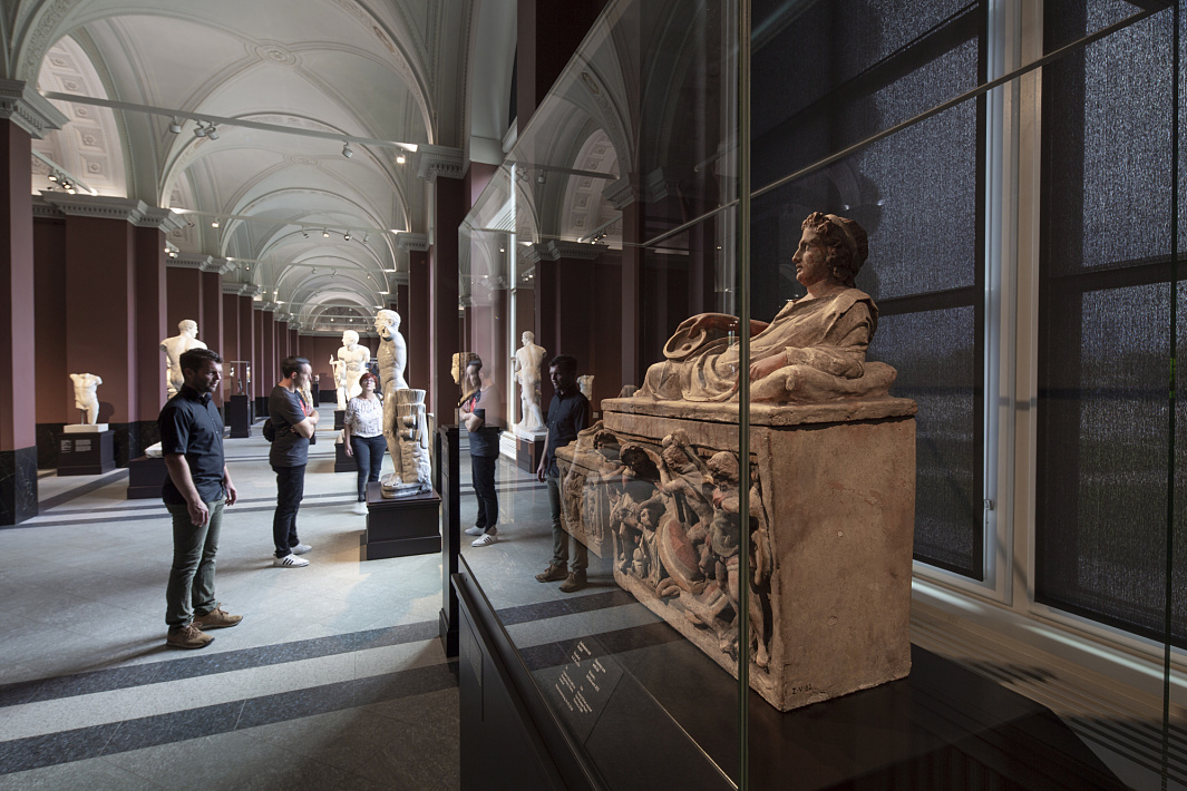 Faretti ERCO a LED nella Pinacoteca dei Maestri Antichi