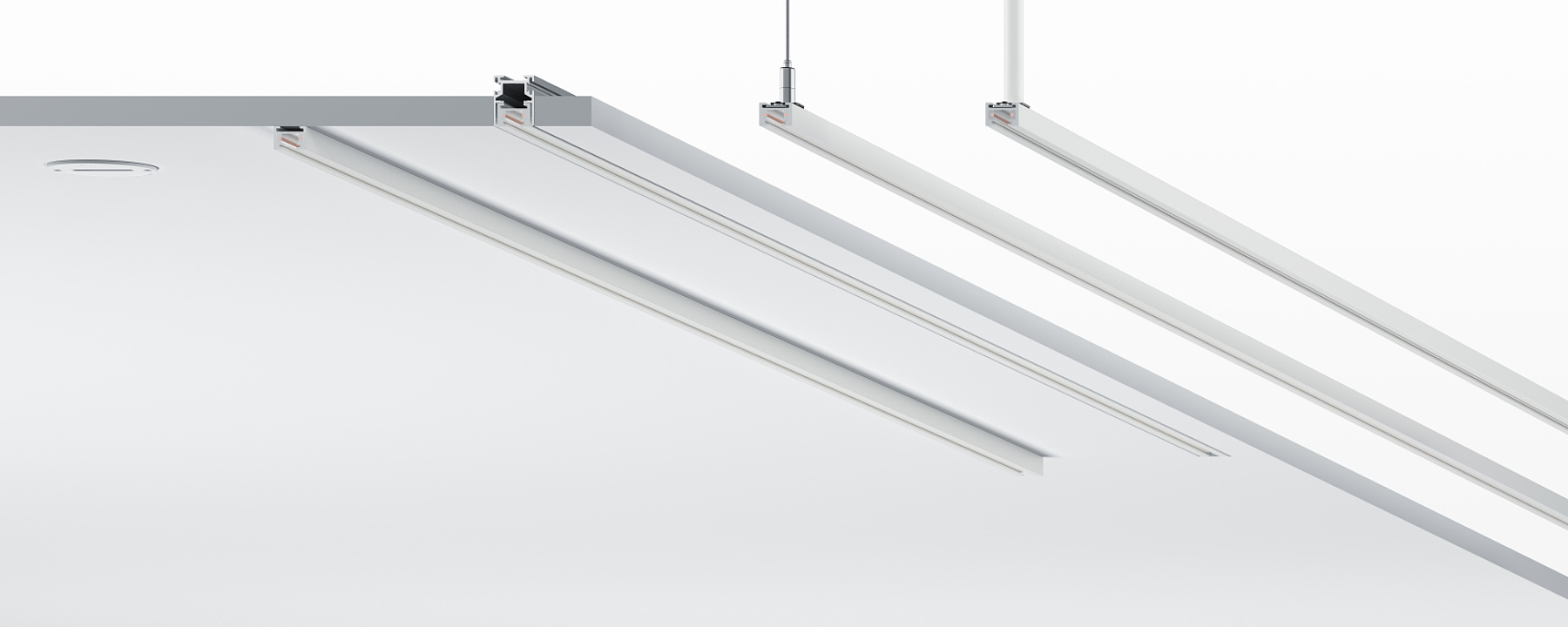 Minirail 48V tracks ERCO