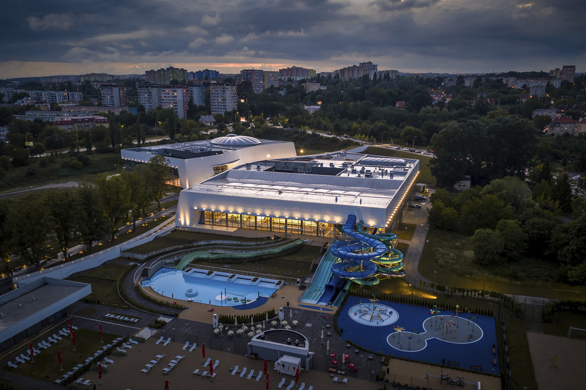 Fabryka Wody Aqua park, Stettin 
