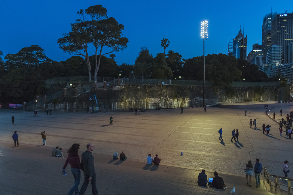 Forecourt of the Sydney Opera