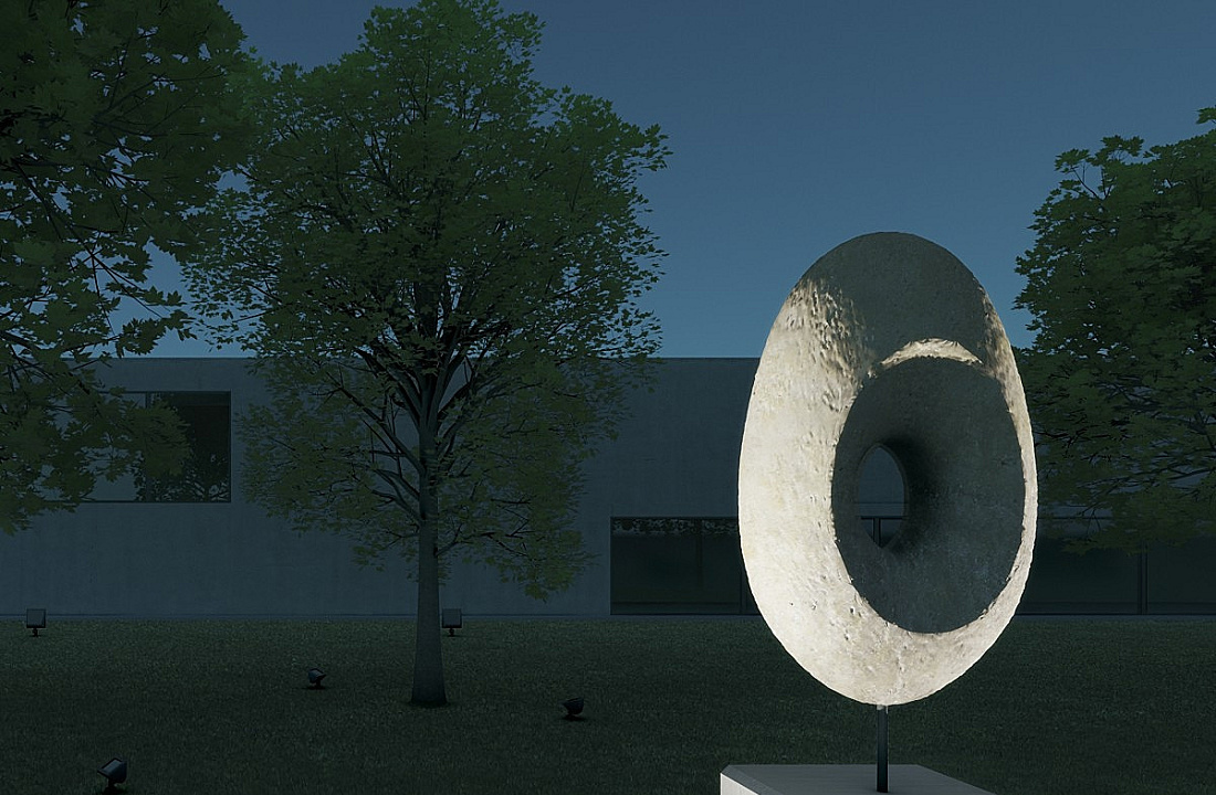 Guide - Design examples Outdoor - Foreground and background | ERCO