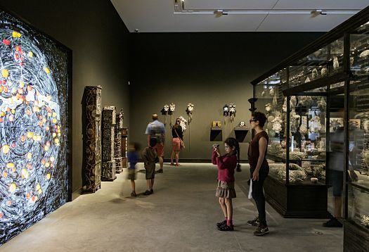 Forms of presentation in museums and galleries