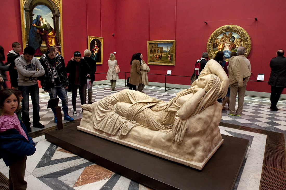 Museet  Galleria degli Uffizi, Florens