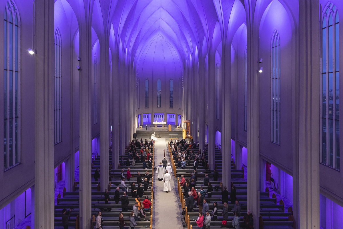 Hallgrímskirkja, Islande 