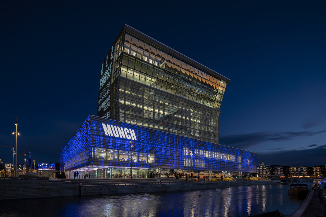 Vielseitige Beleuchtungssysteme für das Munch Museum in Oslo