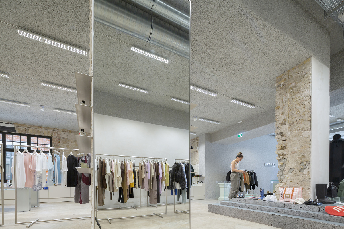 LED light LED lighting for the Highsnobiety flagship store Berlin