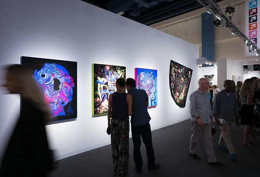 Ferias internacionales de arte en Asia y EE. UU