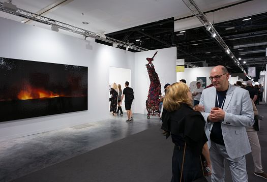 International art fairs in Asia and the USA