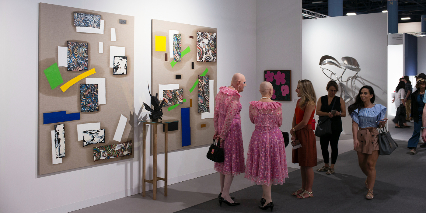 International art fairs in Asia and the USA