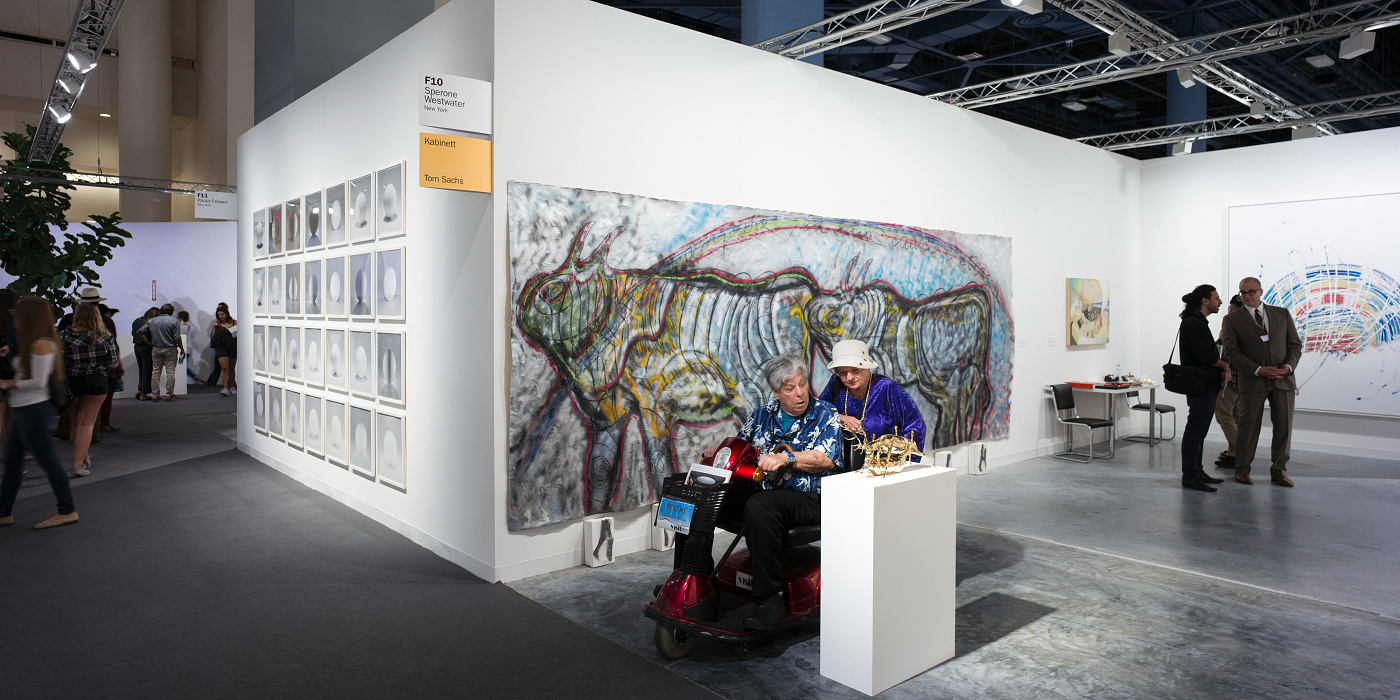 International art fairs in Asia and the USA