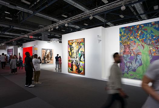 International art fairs in Asia and the USA