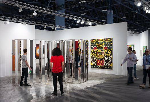 International art fairs in Asia and the USA