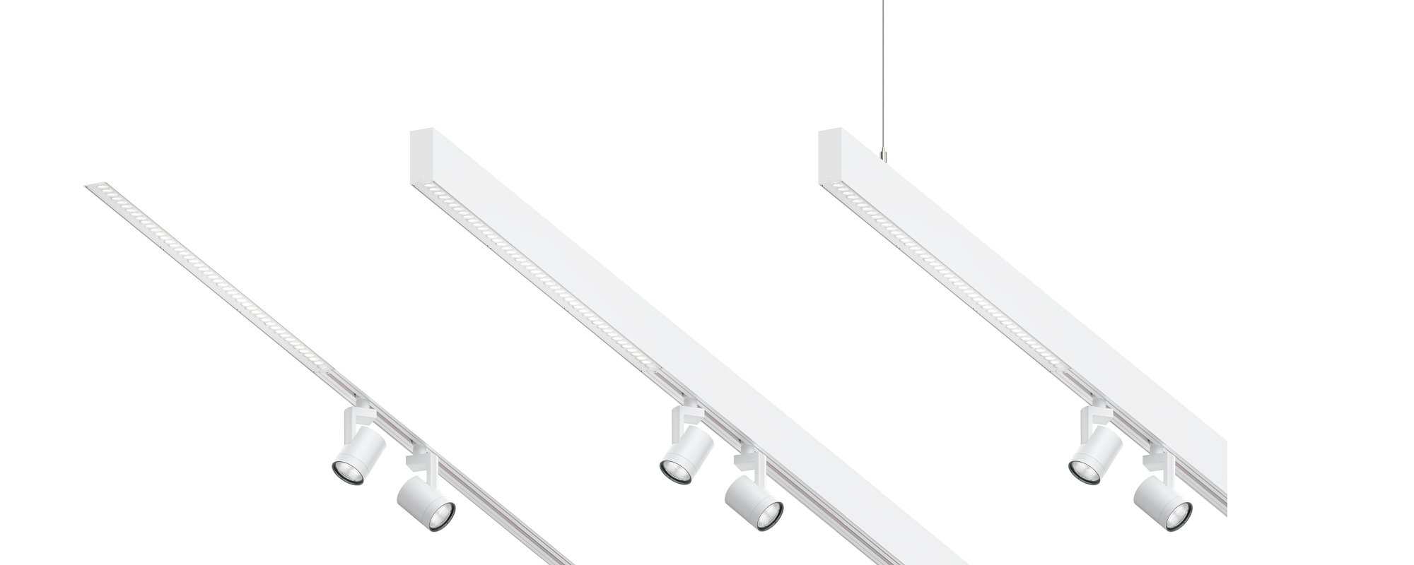 Invia 48V Light Structure - Track and light structures