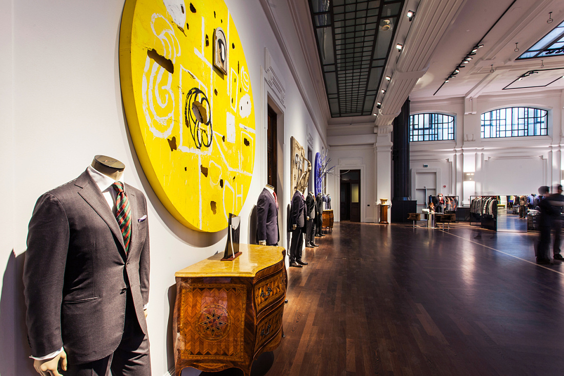 Kiton store, Milan