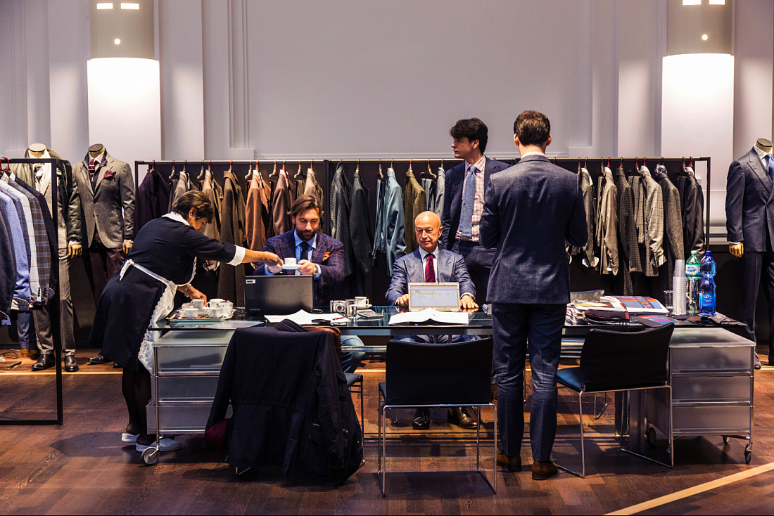 Kiton store, Milan