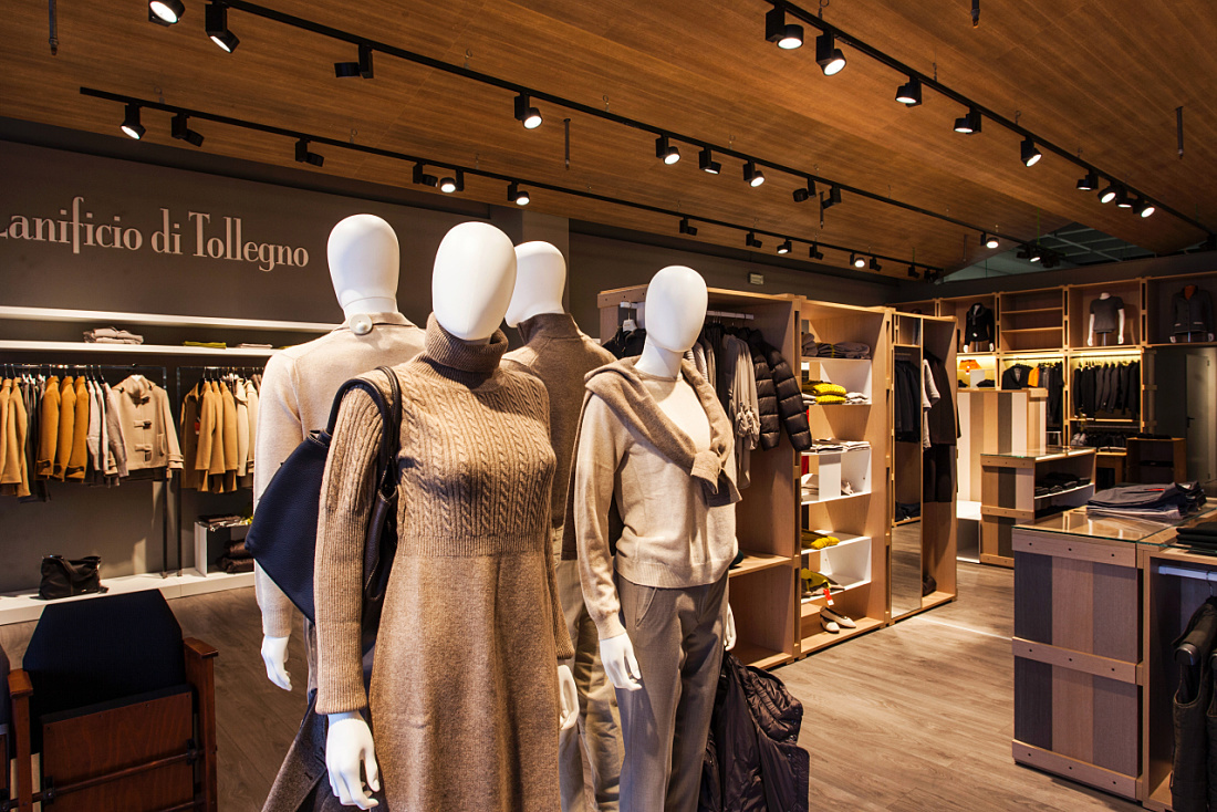 Concept Store Lanificio di Tollegno / Ragno, Mailand