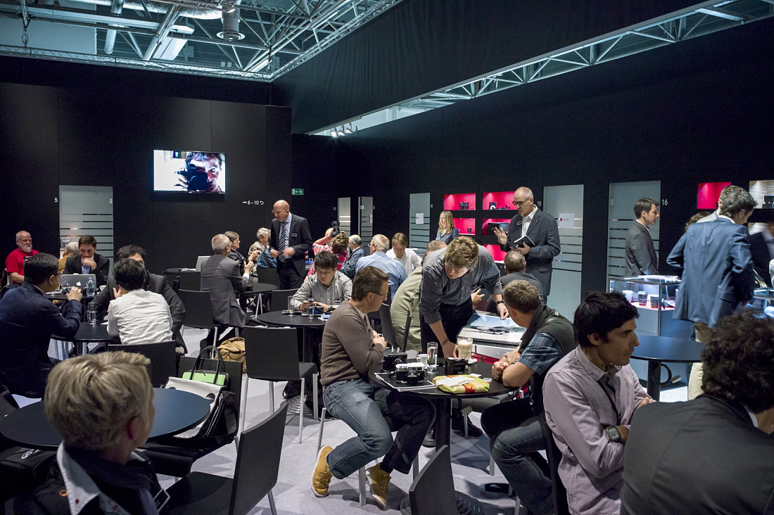 Stand et galerie Leica, salon Photokina 2012