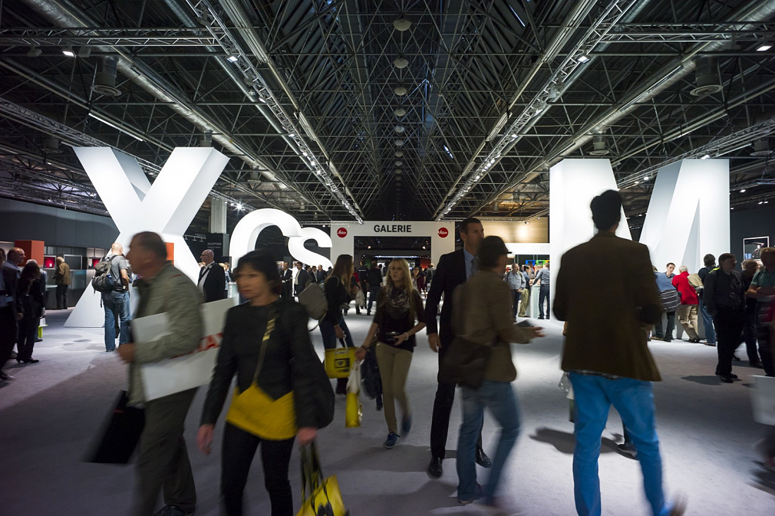 Stand et galerie Leica, salon Photokina 2012