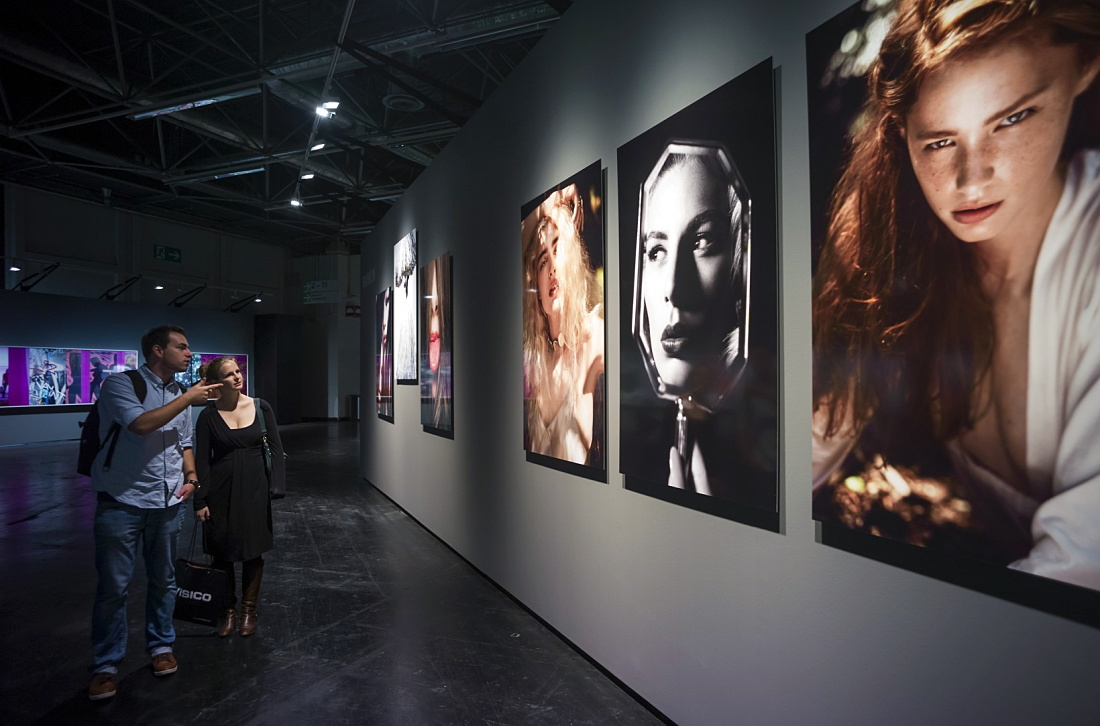 Leica Messestand und Galerie, Photokina 2012