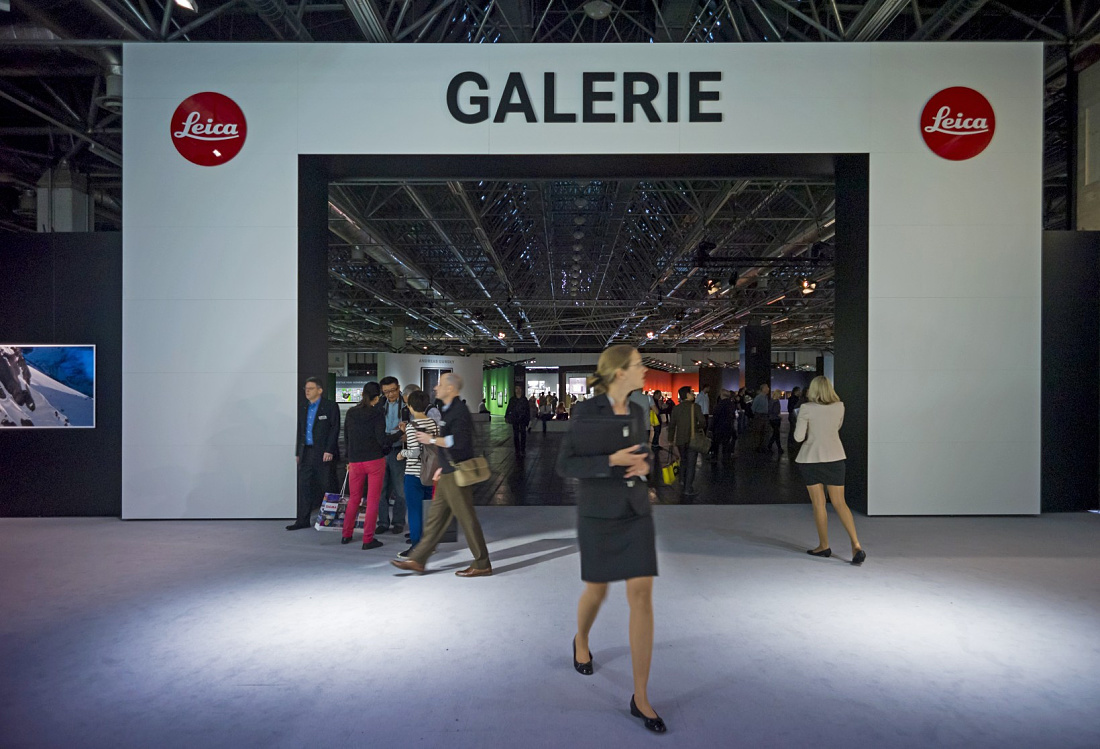 Stand et galerie Leica, salon Photokina 2012