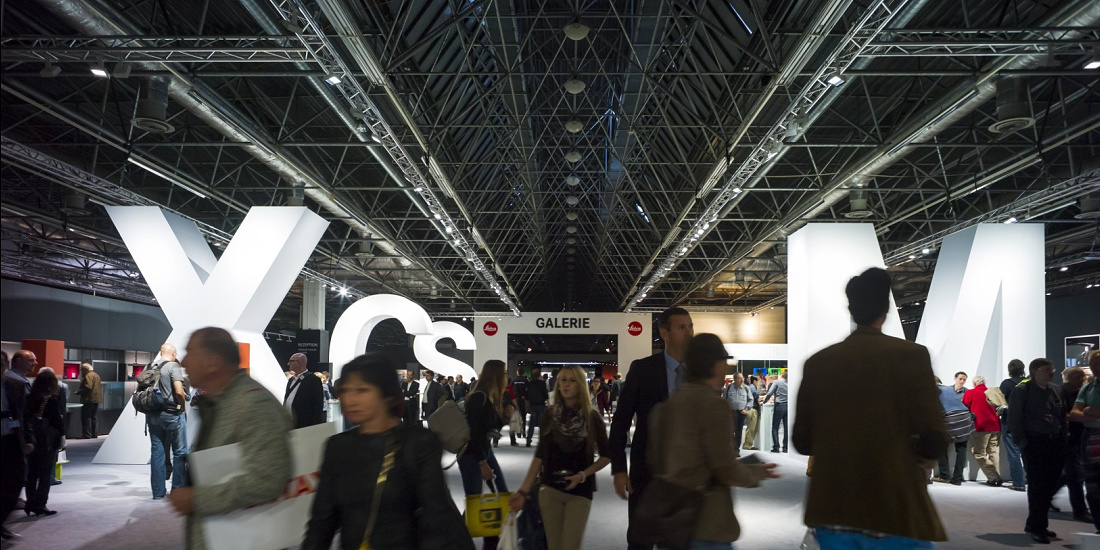 Leica trade fair stand and gallery, Photokina 2012