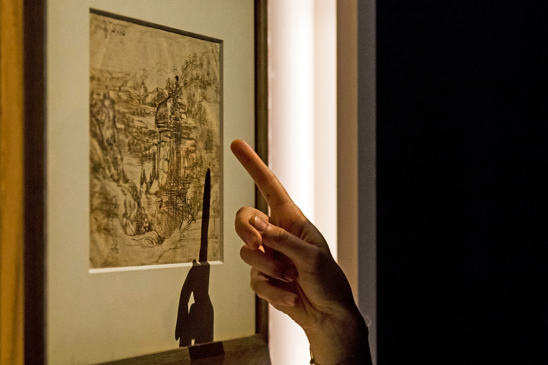 Utställningen Leonardo da Vinci/1452-1519 i Palazzo Reale, Milano