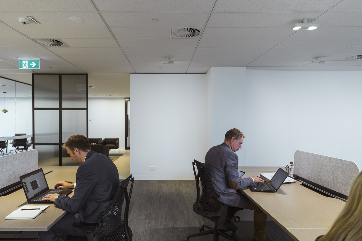 Lumière pour bureaux flexibles