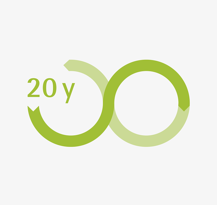 Illuminazione ERCO: 20 anni di durata per un funzionamento efficiente della galleria.