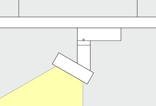 Lichtplanung: Decke im Retaildesign