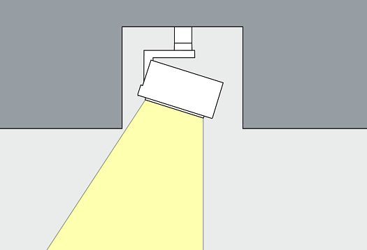 Lichtplanung: Decke im Retaildesign